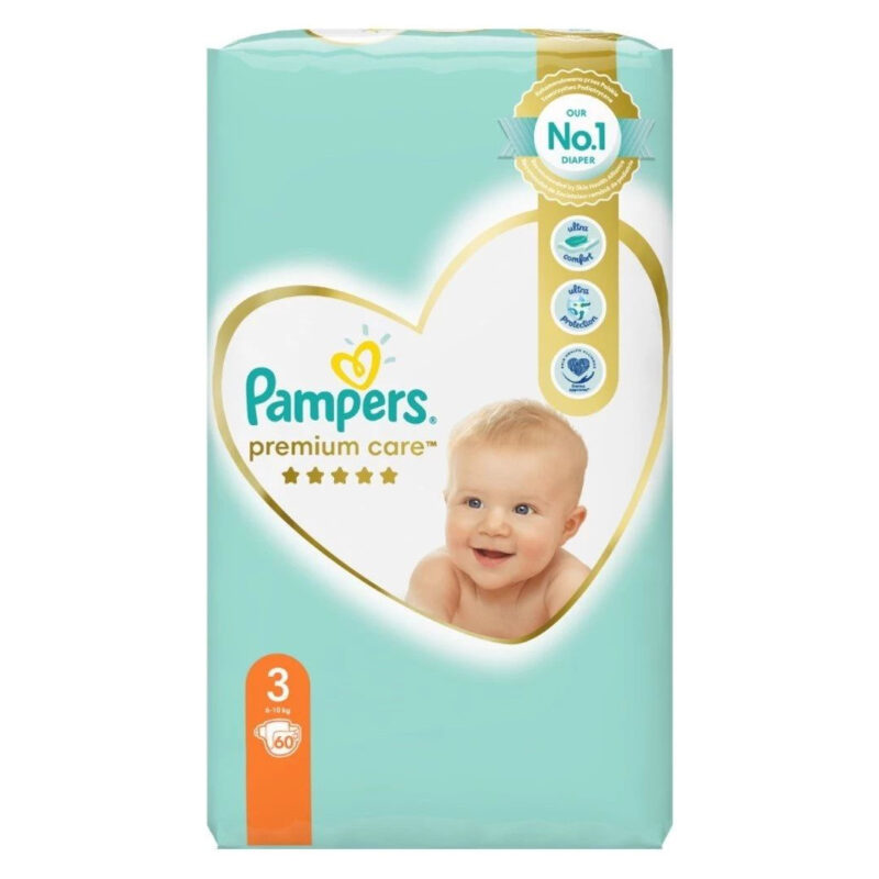 Pampers Premium Vp Midi (60kom) - Image 1