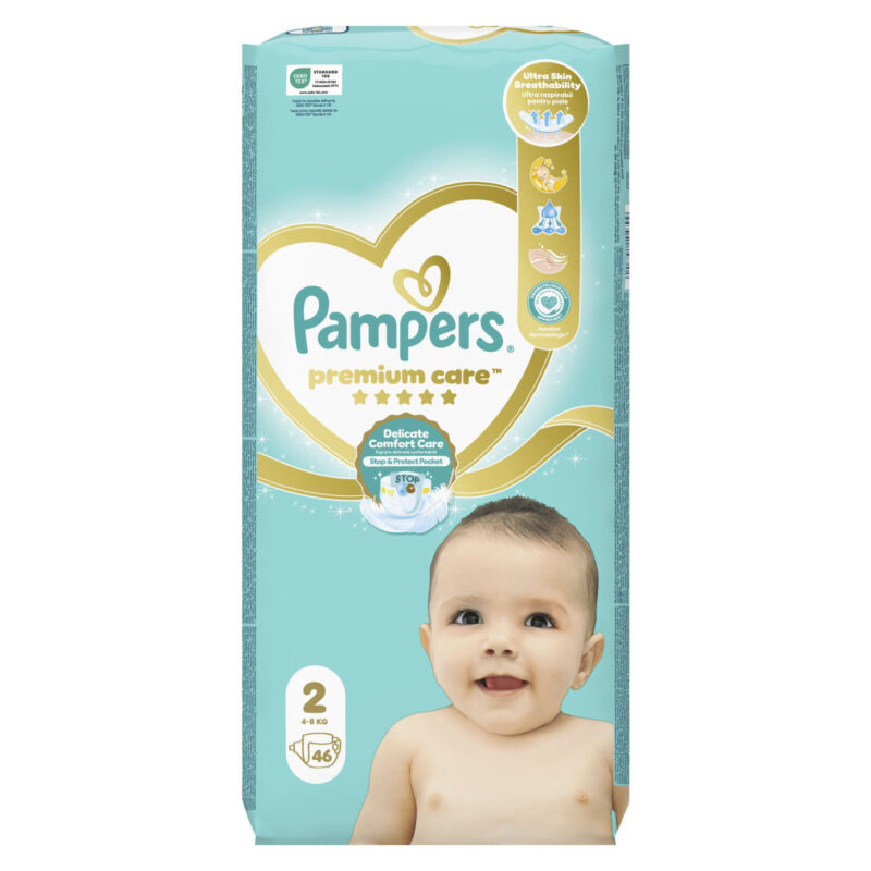 Pampers Prem.vp Minus 2 Mini (46kom) - Image 1