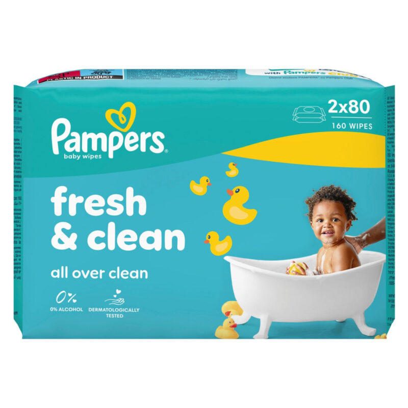 Pampers Vl. Mar. Fresh 2x80 - Image 1