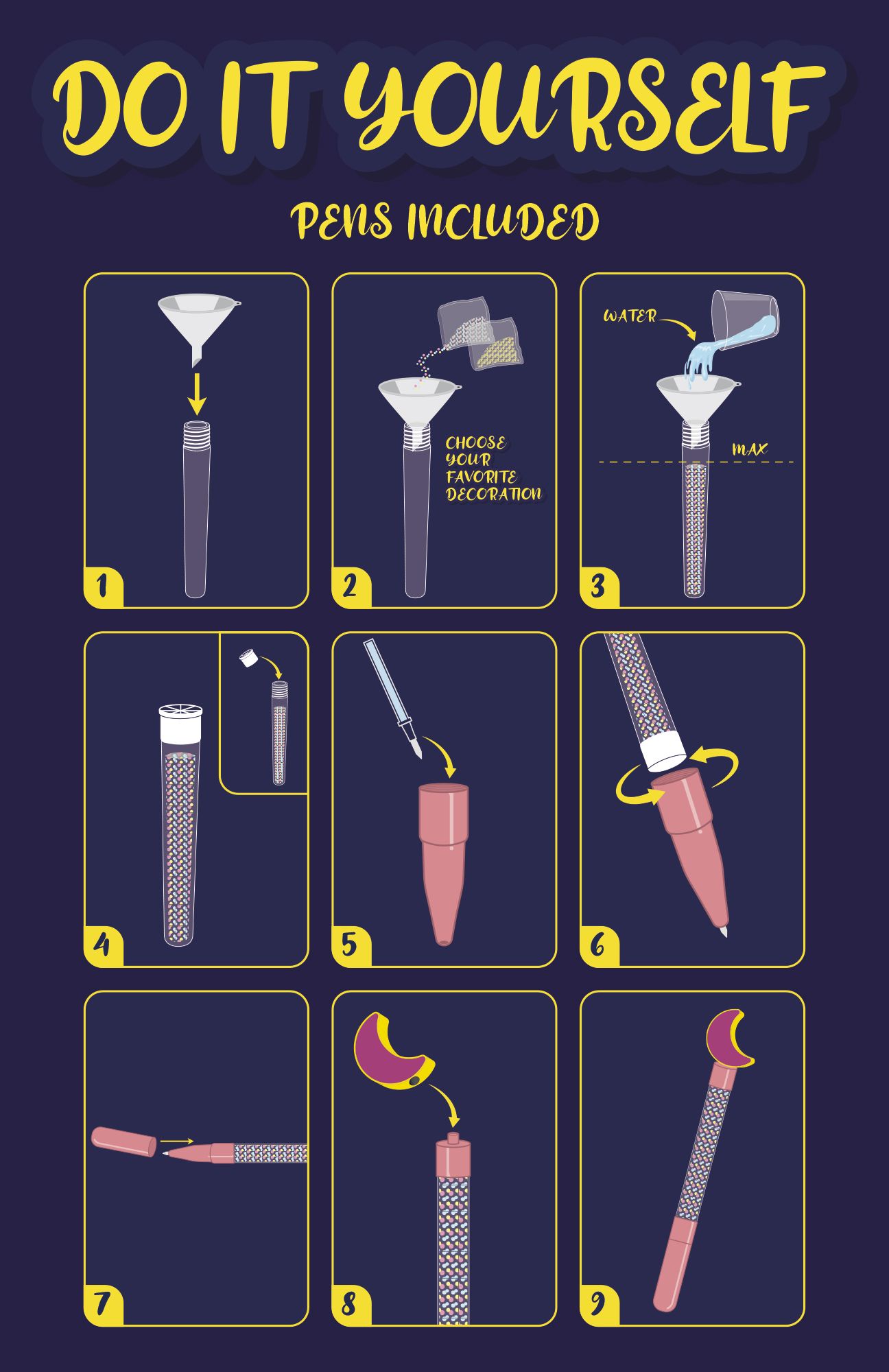 Kreativni set The Moon Academy Moon Cat Case 109275