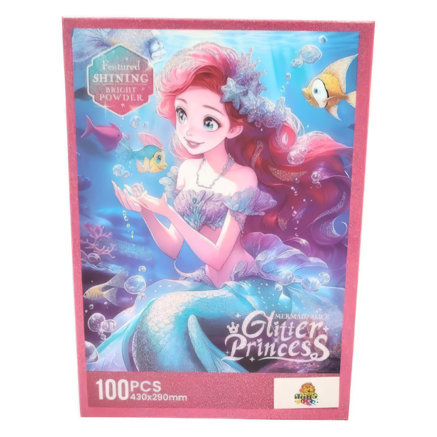 Puzzle Milla Toys Glitter Princess Mermaid Alice 112047