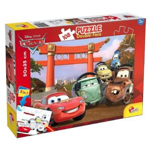 Puzzle Složi I Oboji Df Plus 108 Cars - Image 1
