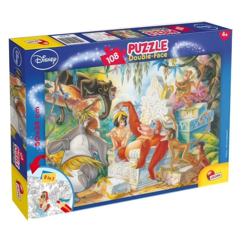 Puzzle Složi I Oboji Plus 108 Knjiga O Džungli - Image 1