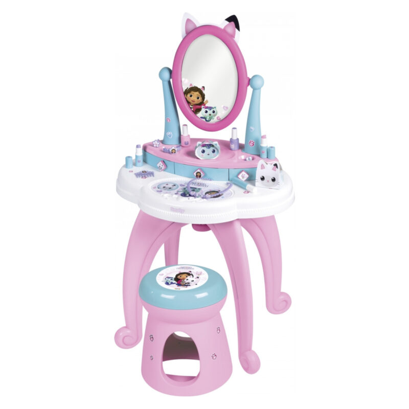 Smoby Gabby 2u1 Stol Za Uljepšavanje Sa Stolicom - Image 1