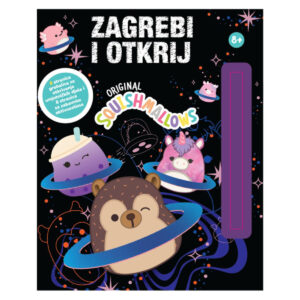 Squishmalows Zagrebi I Otkrij Knjiga S Olovkom - Image 1
