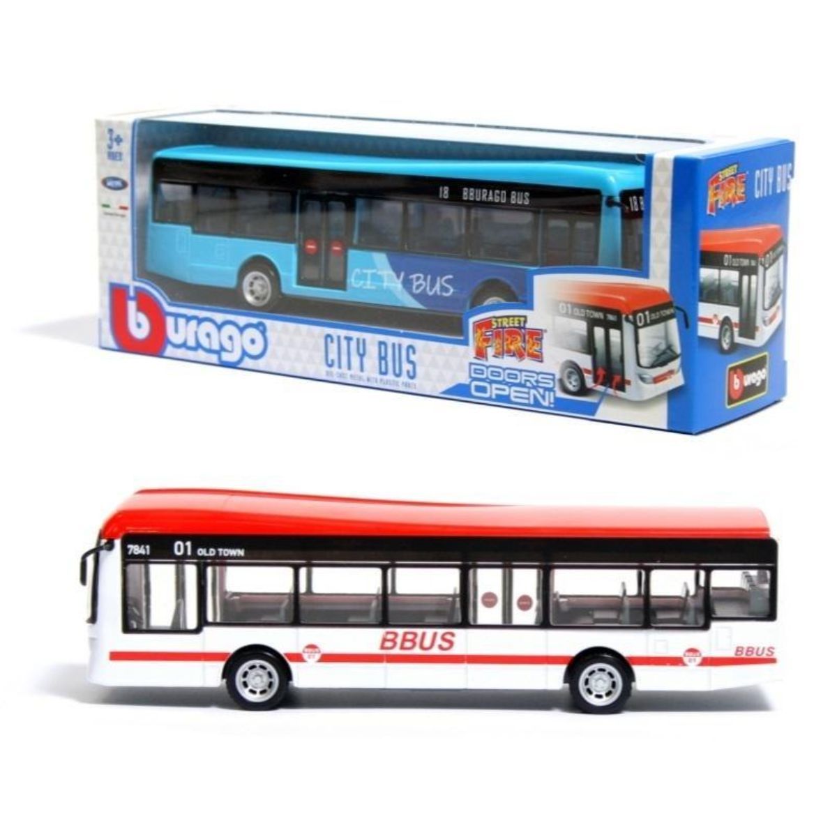 Autić Bburago Street Fire Autobus 1:43 34766 – Bimaco