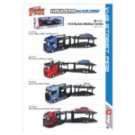 Street Fire Haulers With Trailer, Asst 1:43 - Image 2