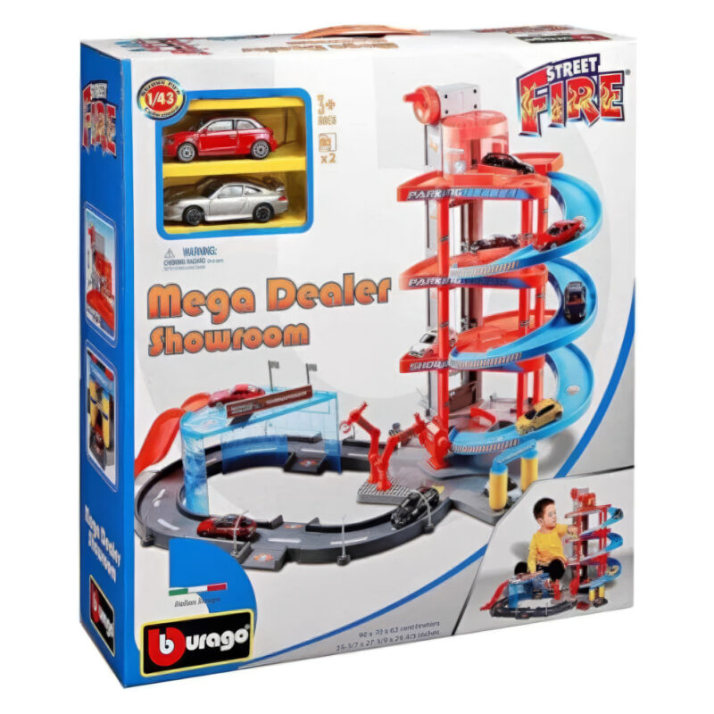 Street Fire Mega Dealer Showroom 1/43 - Image 1