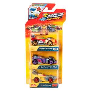 T-races Set 3 Automobila Mix & Race - Image 1