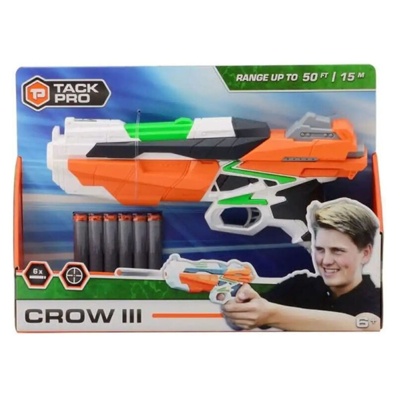 Tack-Pro-Shooter-Pistolj-26cm-Sa-Svjetlom-I-6-Meta-20260411-162357 Tack Pro Shooter Pistolj 26cm Sa Svjetlom I 6 Metaka - Image 1