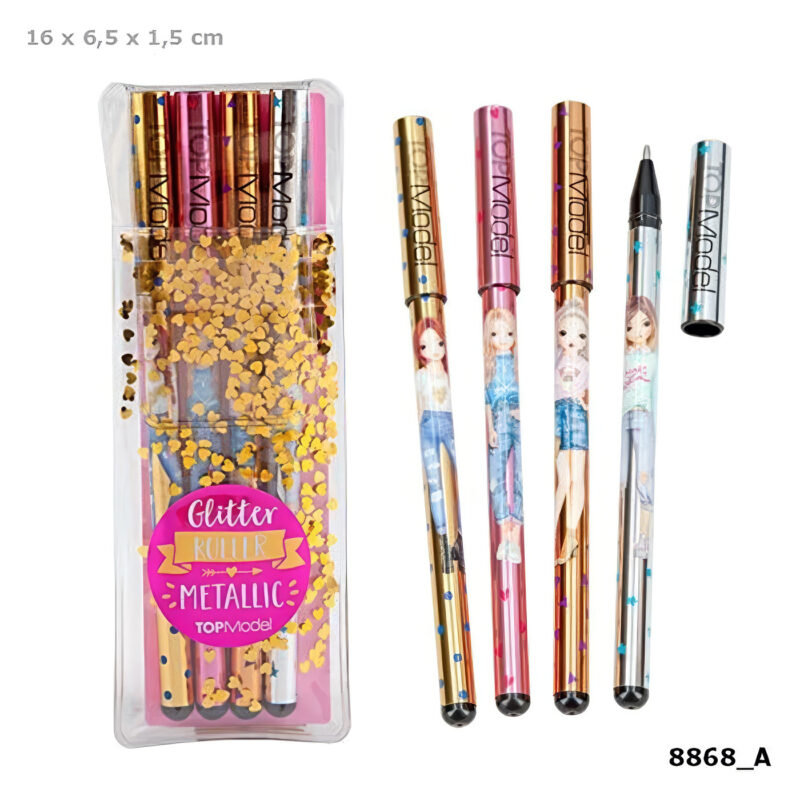 Top Model 4 Kemijske Olovke U Boji - Image 1