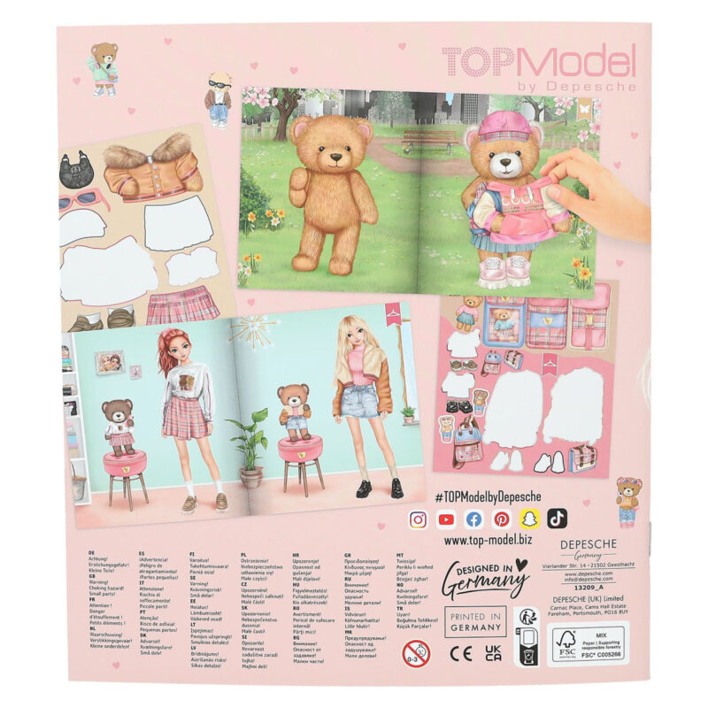 Top Model Svijet Naljepnica Team Teddy - Image 1
