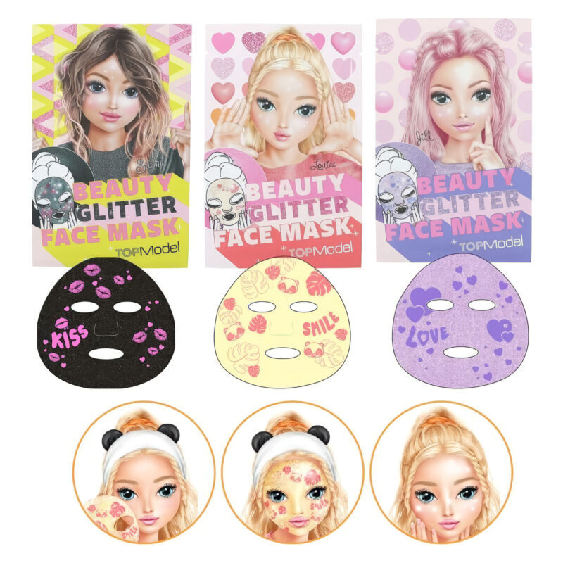 Top Model Svjetlucava Maska Za Lice - Image 1