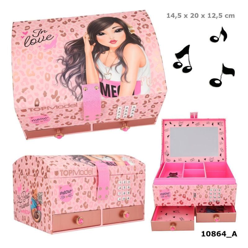 Top Model Velika Kutija Za Nakit Sa Kodom I Zvukom - Image 1