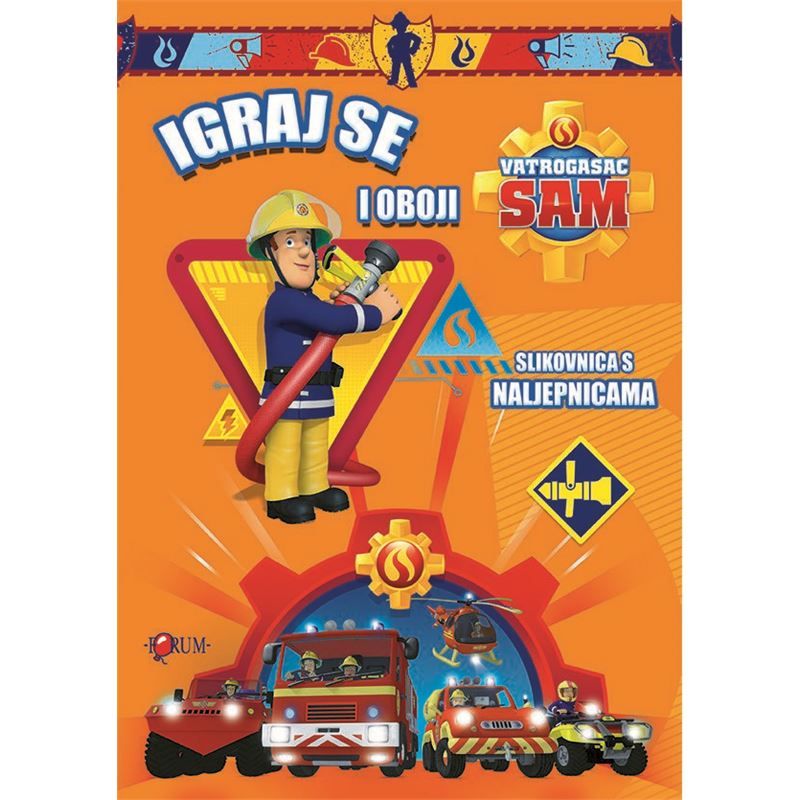 Knjiga Vatrogasac Sam 1-3 30375