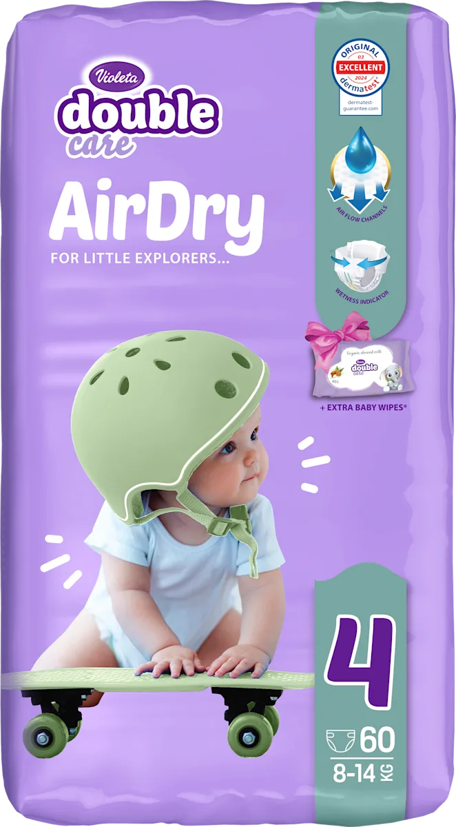 Viol. Pelene Double Care Air Dry 60 4Maxi