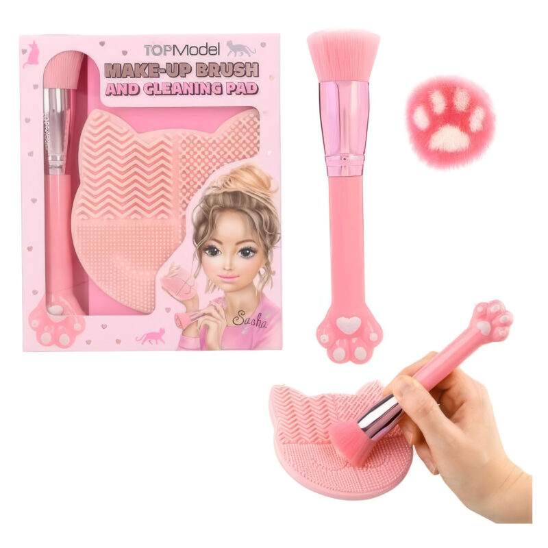 Četka i jastučić za čišćenje Kitty Top Model Beauty & Me 109946 - Image 1