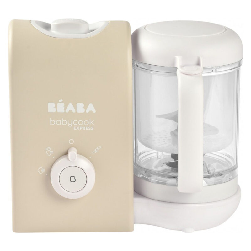 Beaba Babycook Express Robot Cooker Clay Earth 916302 - Image 1