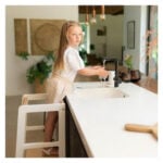Childhome Learning Tower White Natural Chltnw - Image 6