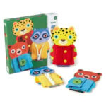 Didaktička igračka Djeco Ziptou - Obuci životinje DJ01663 - Image 2