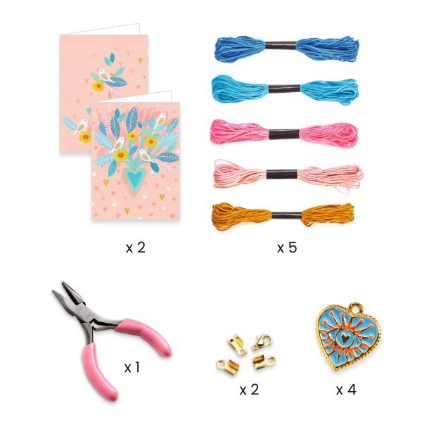 Set narukvica Djeco Prijateljstvo i srca DJ00019