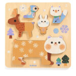 Djeco Dj01090 Drvene Puzzle - Woody Stack - Image 1