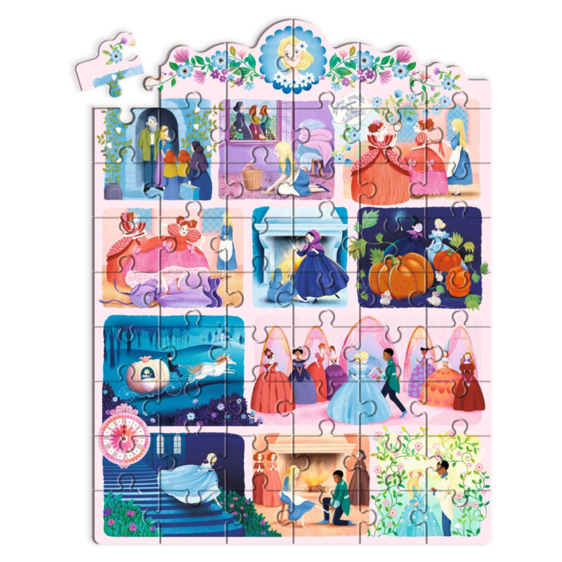 Djeco Dj07053 Puzzle Pričam Ti Priču - Pepeljuga - Image 1