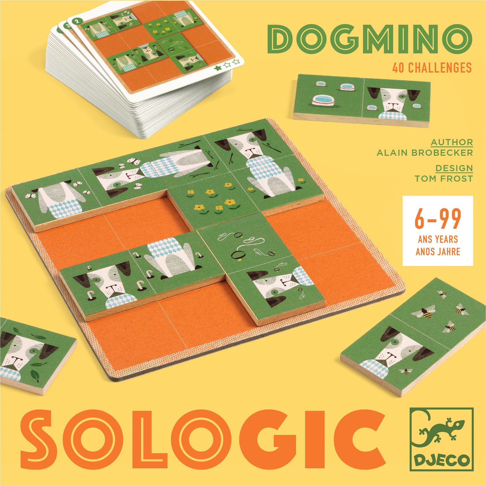 Igra Djeco Sologic Dogmino DJ08522