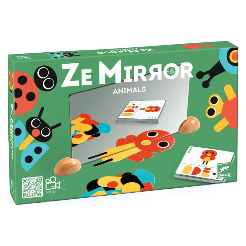 Djeco Edukativna Igra S Ogledalima - Životinje Dj06483 - Image 1