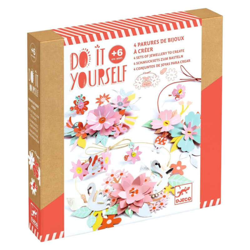 Djeco Kreativni Set Napravi Sam - Cvjetići Dj07957 - Image 1