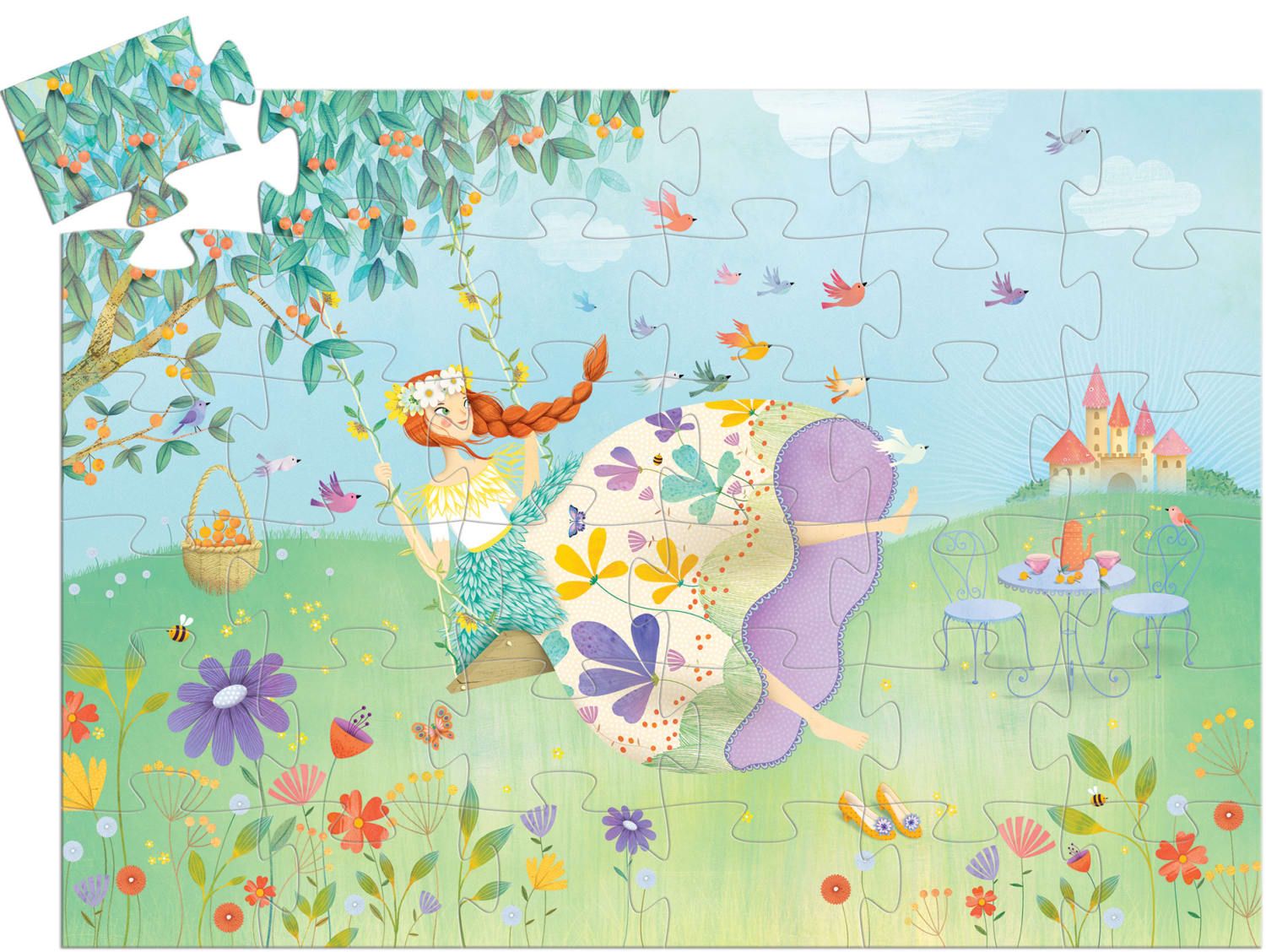 Djeco Puzzle Proljetna Princeza Dj07238