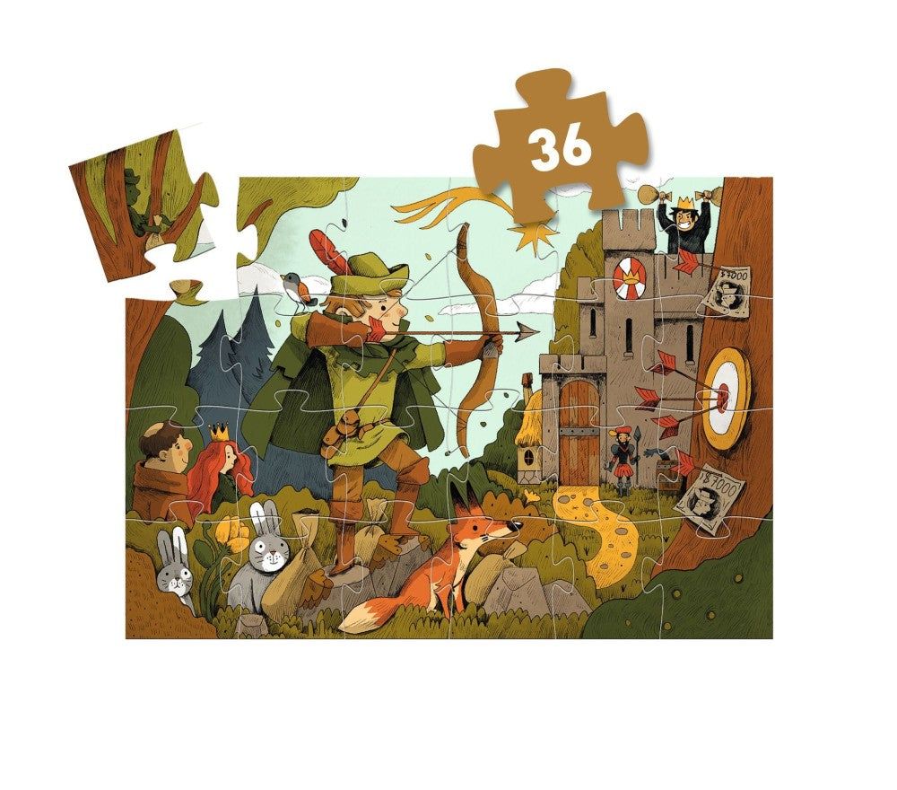 Puzzle Djeco Robin Hood DJ07304