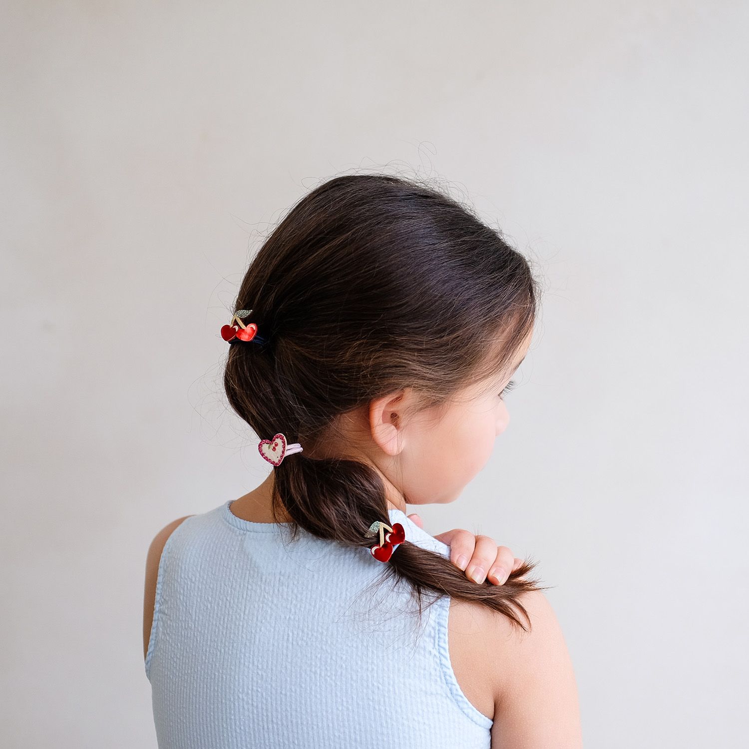 Gumice za kosu Mimi & Lula Mini Red Cherries Mon Cheri