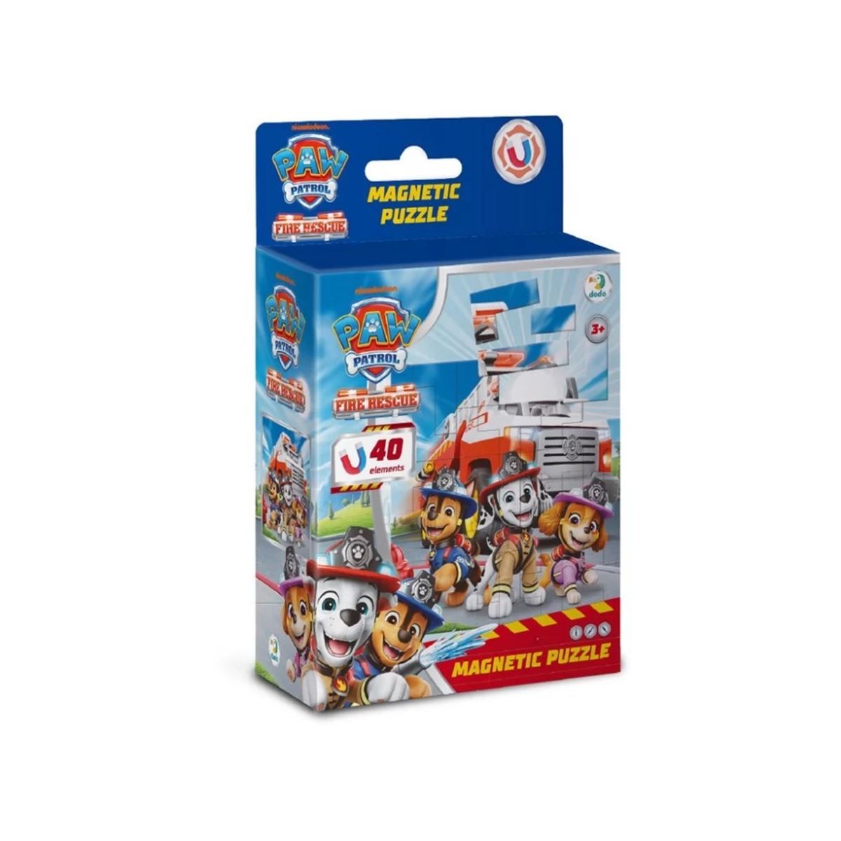 Magnetne puzzle vatrogasci Dodo Paw Patrol 40 kom
