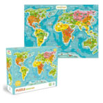 Dodo:puzzle Mapa Svijeta 100kom - Image 2
