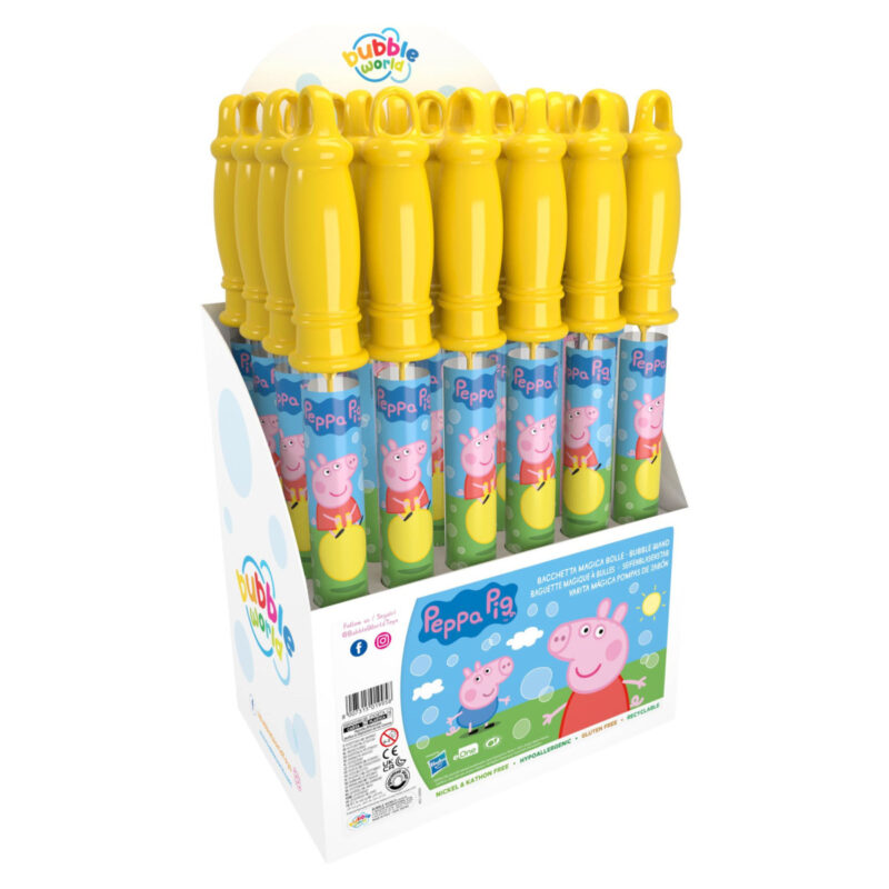 Dul: Pepa Pig Štapić 36cm S Mjehurićima Od Sapunice - Image 1