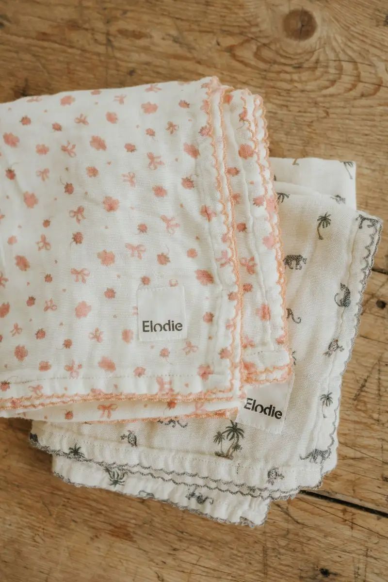 Elodie Bamboo Muslin Petit River Rose Dekica