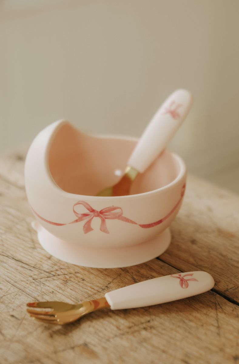 Elodie Set Posudica Sa Žlicom - Rosy Bow