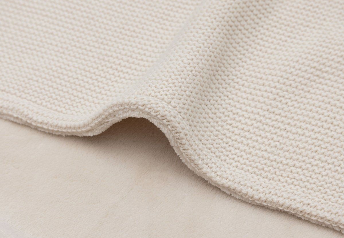 Jollein Dekica Basic Knit Oatmeal/velvet Beige 100x150