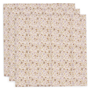 Jollein Tetra Pelene Flower Fairies 70x70 3pack - Image 1