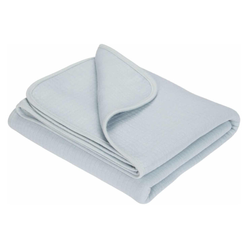 Little Dutch Dekica Pure Soft Blue 70x100 Te12242004 - Image 1