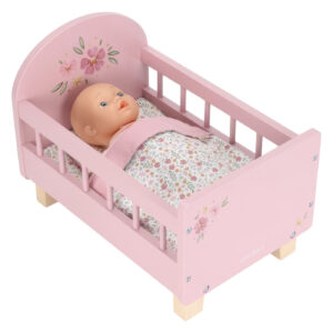 Little Dutch Drvena Kolijevka Za Lutke Pink Ld2517 - Image 1