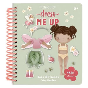 Little Dutch Knjiga Naljepnica Fairy Garden Dress Me Up 126324 - Image 1