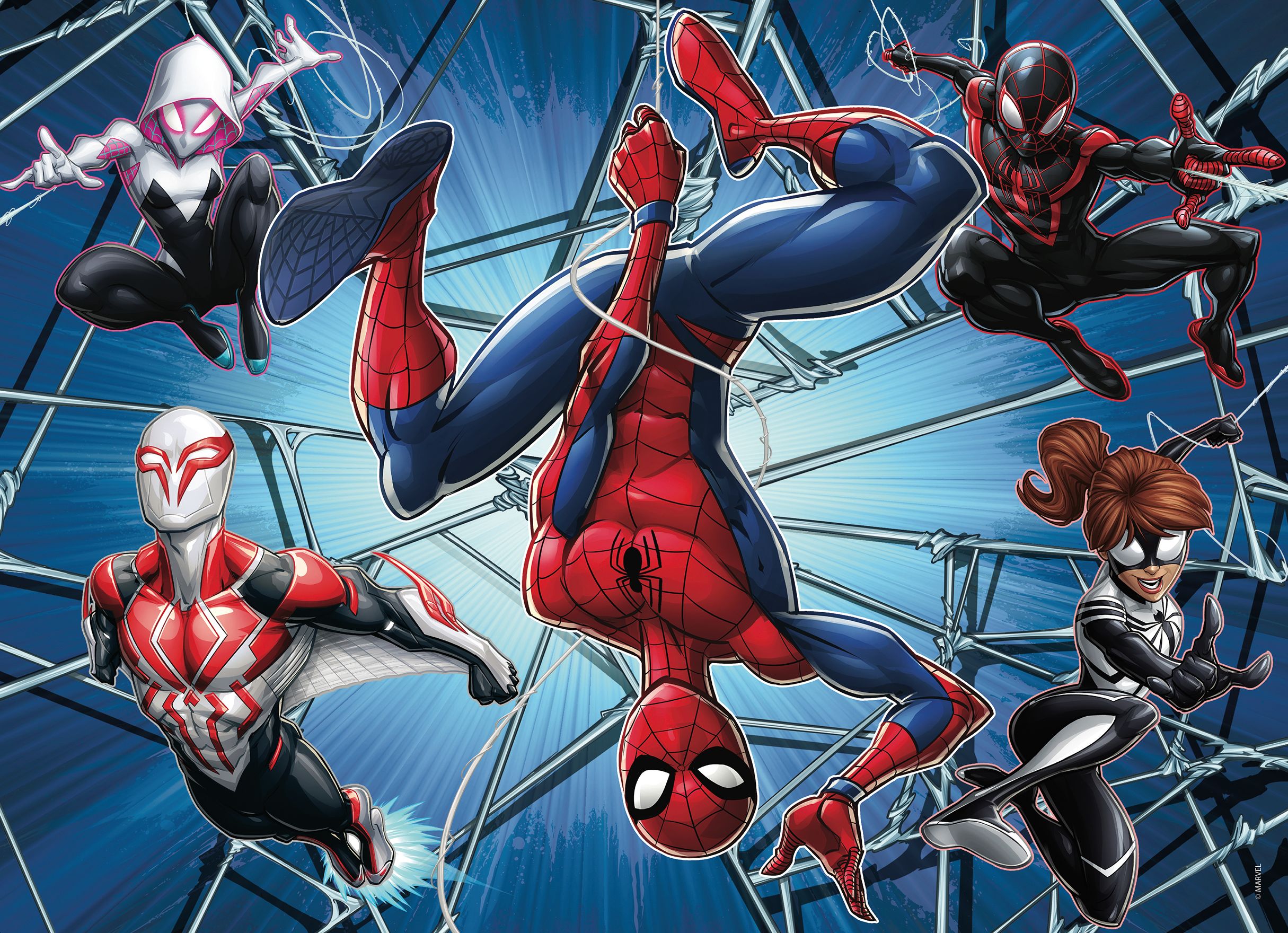 Puzzle Lisciani M-Plus Marvel Spiderman dvostrani 60 dijelova