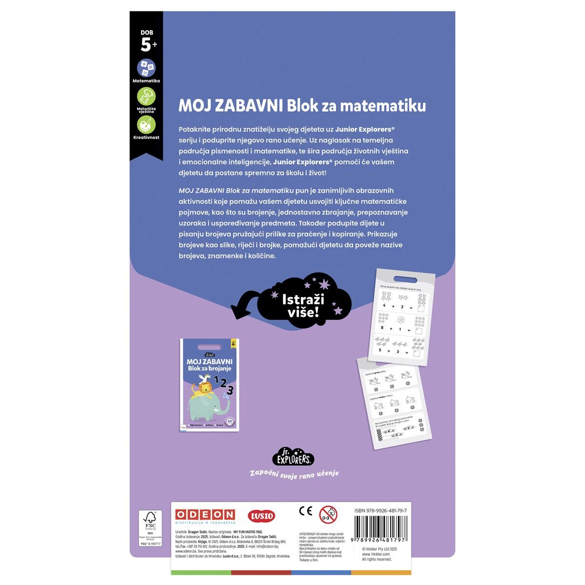 Ode:moj Zabavni Blok Za Matematiku