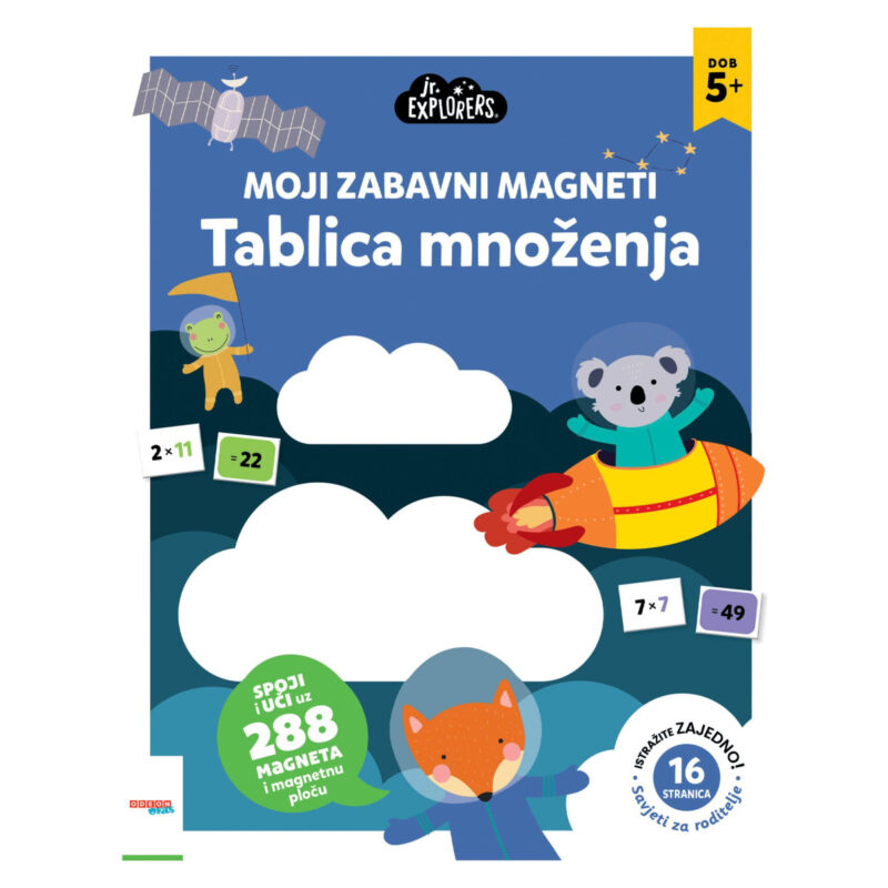 Ode:moji Zabavni Magneti Tablica Množenja - Image 1