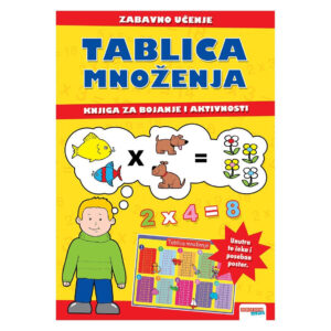 Ode:tablica Množenja Vježbenica S Posterom I Naljepnicama - Image 1