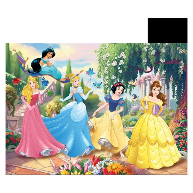 Puzzle Disney Princess složi i oboji plus 60 – Bimaco