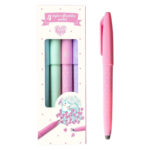 Set od 4 pastelne kemijske olovke piši-briši – Djeco DD03794 - Image 2