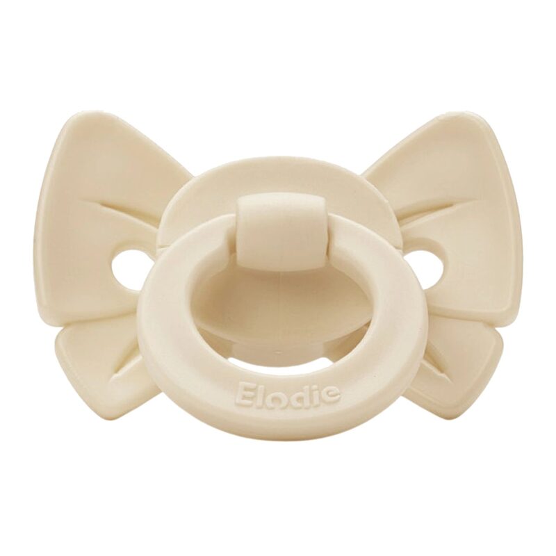 Duda Elodie Binky Bow Oat White - slika 1 Duda Elodie Binky Bow Oat White